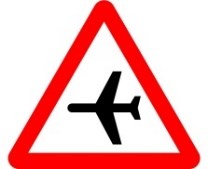Señal P-12: Aeropuerto